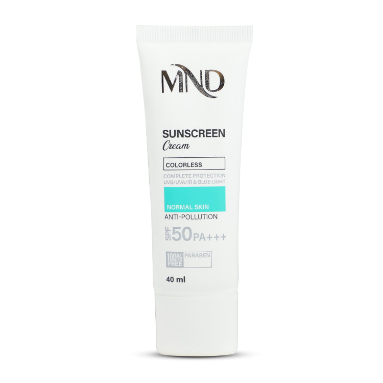 کرم ضد آفتاب با فاکتور حفاظتی 50 (SPF 50) مناسب پوست معمولی ام ان دی 40 میلیلیتر